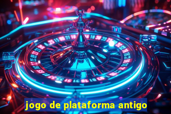 jogo de plataforma antigo